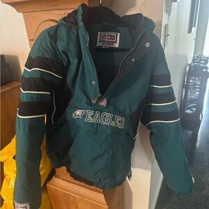 STARTER Green and Black Insulated Puffer Jacket